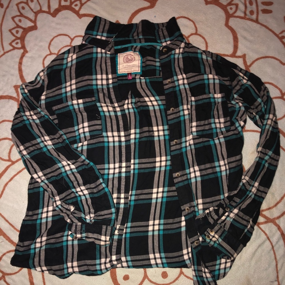 Youth plaid shirt (youth XL)